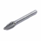 Forney 60125, Tungsten Carbide Burr, 3/8 in Tree Radius (SF-3)
