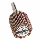 Forney 60190, Flap Wheel, Shank Mounted, 1 in x 1 in