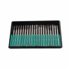 Forney 60238, Diamond Point Set with 1/8 in Shank, 20-Piece