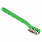 Forney 70488, Scratch Brush, Stainless, 3 x 7 Rows