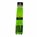 Forney 70531, Scratch Brush with Plastic Handle, Combo 3-Pack