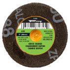 Forney 71602, Quick Change Sanding Disc, 80 Grit, 2 in (5-pack of Forney 71745)
