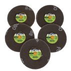 Forney 71604, Quick Change Sanding Disc, 80 Grit, 3 in (5-pack of Forney 71748)