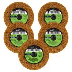 Forney 71606, Quick Change Surface Prep Pad, Coarse Grit, 2 in (5-Pack of Forney 71910)