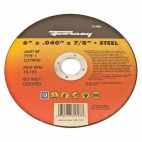 Forney 71797, Cut-Off Wheel, Metal, Type 1, 6 in x .040 in x 7/8 in