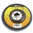Forney 71986, Flap Disc, Type 29, 4-1/2 in x 7/8 in, ZA60