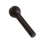 Forney 60072, Rotary File, 1 in x 1/2 in x 1/4 in Ball Shaped
