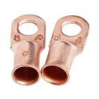 Forney 60096, Lug for Number 1/0 Cable, 3/8 in Stud, Premium Copper