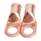Forney 60099, Lug for Number 2/0 Cable, 1/2 in Stud, Premium Copper