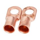 Forney 60100, Lug for Number 3/0 Cable, 1/2 in Stud, Premium Copper