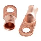 Forney 60101, Lug for Number 4/0 Cable, 1/2 in Stud, Premium Copper