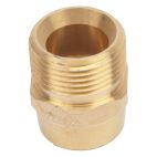 Forney 75114, Screw Nipple, M22M x 1/4 in FNPT