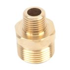 Forney 75115, Screw Nipple, M22M x 1/4 in MNPT