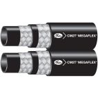 Hydraulic Hose - 8CM2TDL-XTFX50FT - CM2TDL MegaFlex Connected Twin-Line 2-Wire Braid Hose