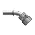 Hydraulic Coupling - Stainless Steel Braid - 12B-12FJX45S-SS
