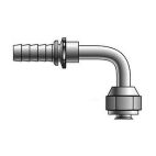 Hydraulic Coupling - Stainless Steel Braid - 8B-8FJSX90M-SS