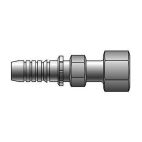 Hydraulic Coupling - Stainless Steel Braid - 4B-4FFORX-SS