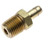 Brass Adapter Mini-Barbed Tube (Brass) - 8MBT-6MP