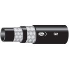 Hydraulic Hose - 20G2X25FT - Global G2 2-Wire Braid Hose - SAE 100R2 Type AT