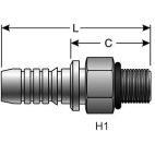 Hydraulic Coupling - GlobalSpiral - 12GS-12MB