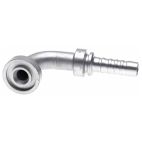 Hydraulic Coupling - Flange Fitting  - GlobalSpiral - 16GS-12FLH90MXBULK