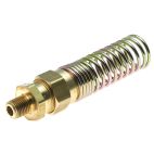Air Brake Fitting with Spring Guard- 8ABRSG-6MP