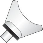 Plastic Drain Cock - Metric Short Stem - 14PDC-Metric SS