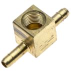 Brass Adapter Mini-Barbed Tube (Brass) - 4MBT-4MBT-2FP