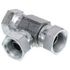 Hydraulic Adapter - SAE to SAE - 6FPX-6FPX-6FPX