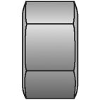 Tube Sleeve Nut - 6TSN
