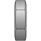Locknut for Bulkhead Fitting - 5LN