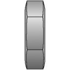 Locknut for Bulkhead Fitting - 6LN-SH
