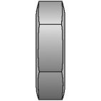 Locknut for Bulkhead Fitting - 16LN-SH
