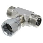 Hydraulic Adapter - SAE to SAE - 6MFFOR-6MFFOR-6FFORX