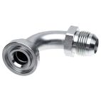 Hydraulic Coupling - Flange Fitting  - SAE to SAE - 12FL-12MJ90