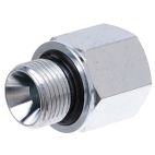 Hydraulic Adapter - British to SAE - 6MBSPP-2FP