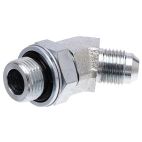 Hydraulic Adapter - British to SAE - 4MBSPP-4MJ45