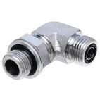 Hydraulic Adapter - British to SAE - 16MBSPPOR-12MFFOR90