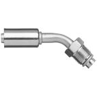 A/C Hose Fitting - PolarSeal II (ACB) - 8ACB-6MTON45