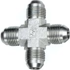 Hydraulic Adapter - SAE to SAE - 12MJ-12MJ-12MJ-12MJ