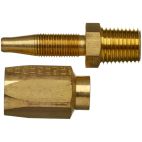 Hydraulic Coupling - Field Attachable Brass - 5C5-4RMPB