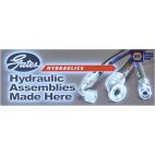 Lighted Hydraulic Sign