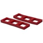 Carrying Case Polar for PolarSeal Crimp - DIE CARRIER PSPC2 RED (SET OF 2)