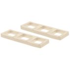 Carrying Case Polar for PolarSeal Crimp - DIE CARRIER PSPC2 ALMOND (SET OF 2)