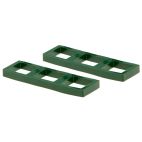 Carrying Case Polar for PolarSeal Crimp - DIE CARRIER PSPC2 GREEN (SET OF 2)