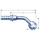 Hydraulic Coupling - Power Crimp - 3C2-4FJX45S
