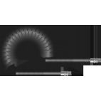 Air Brake Copper Tubing Compression Fitting - 8CABHX12