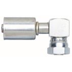 A/C Hose Fitting - PolarSeal (ACA) - 8ACA-8FTON90BL-S