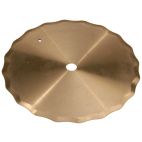 12" Scalloped Blade - 12" METAL BLADE FOR 207, 208, AND 2" SHOP SAW