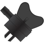 Plastic Drain Cock - Metric Single Bead - 12PDC-Met-SB